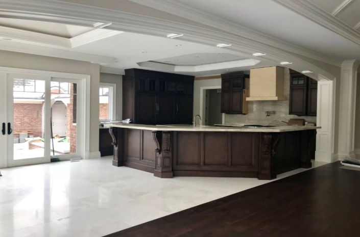 Clean Post-Construction Kitchen